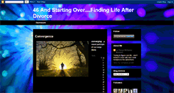 Desktop Screenshot of 46andstartingover.blogspot.com