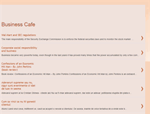 Tablet Screenshot of biz-cafe.blogspot.com