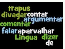 Tablet Screenshot of linguadetrapus.blogspot.com