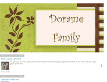 Tablet Screenshot of doramefamily.blogspot.com