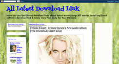 Desktop Screenshot of downloadlinkss.blogspot.com