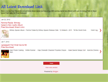 Tablet Screenshot of downloadlinkss.blogspot.com