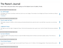 Tablet Screenshot of fbclabellepastorfrank.blogspot.com