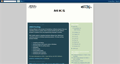 Desktop Screenshot of mks-software.blogspot.com