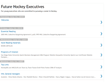 Tablet Screenshot of futurehockeyexecutives.blogspot.com