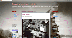 Desktop Screenshot of diariodeumruido.blogspot.com