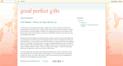 Desktop Screenshot of goodperfectgifts.blogspot.com