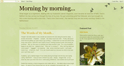 Desktop Screenshot of adlib723-morningbymorning.blogspot.com