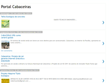 Tablet Screenshot of portalcabaceiras.blogspot.com