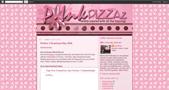 Desktop Screenshot of pinkpizzaz.blogspot.com