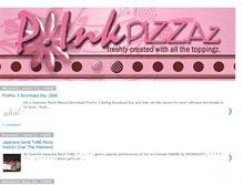 Tablet Screenshot of pinkpizzaz.blogspot.com