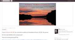 Desktop Screenshot of formatempoeespaco.blogspot.com