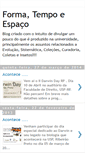 Mobile Screenshot of formatempoeespaco.blogspot.com