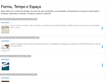 Tablet Screenshot of formatempoeespaco.blogspot.com