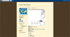 Desktop Screenshot of enterthemusica.blogspot.com