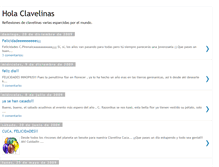 Tablet Screenshot of holaclavelinas.blogspot.com