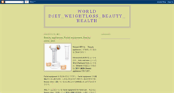 Desktop Screenshot of diet-beauty-weightloss.blogspot.com