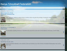 Tablet Screenshot of kenyatchoukball.blogspot.com