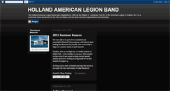 Desktop Screenshot of hollandlegionband.blogspot.com