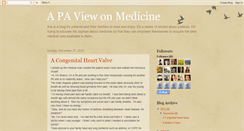 Desktop Screenshot of paviewonmedicine.blogspot.com