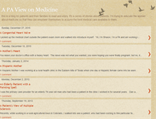Tablet Screenshot of paviewonmedicine.blogspot.com