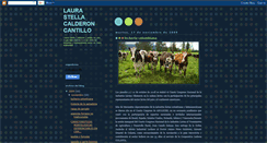 Desktop Screenshot of laurastellacalderon.blogspot.com