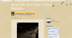 Desktop Screenshot of imlovinchelle.blogspot.com