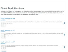 Tablet Screenshot of directstockpurchase.blogspot.com