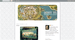 Desktop Screenshot of abbydoesdisney.blogspot.com