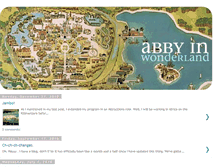 Tablet Screenshot of abbydoesdisney.blogspot.com