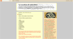 Desktop Screenshot of cazadorademicrobios.blogspot.com