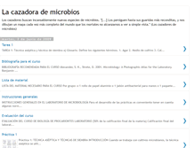 Tablet Screenshot of cazadorademicrobios.blogspot.com