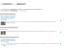 Tablet Screenshot of nostressnostress.blogspot.com