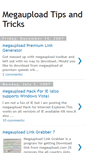 Mobile Screenshot of megaupload-tips-tricks-hacks.blogspot.com