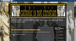 Desktop Screenshot of isacatholicachristian.blogspot.com