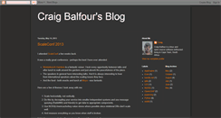 Desktop Screenshot of craigbalfour.blogspot.com