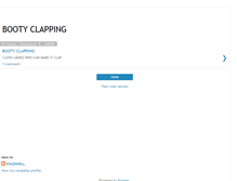 Tablet Screenshot of bootyclapping.blogspot.com