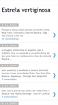 Mobile Screenshot of estrelavertiginosa.blogspot.com