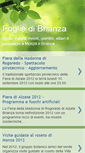 Mobile Screenshot of fogliedibrianza.blogspot.com