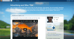 Desktop Screenshot of advertisingmisctips.blogspot.com