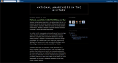 Desktop Screenshot of nationalanarchistsoldiers.blogspot.com