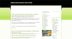 Desktop Screenshot of government-jobs-portal.blogspot.com