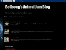 Tablet Screenshot of bellxsong-bellblog.blogspot.com