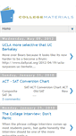 Mobile Screenshot of collegematerials.blogspot.com