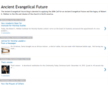 Tablet Screenshot of ancientevangelicalfuture.blogspot.com