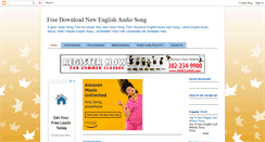 Desktop Screenshot of englishaudiomp3.blogspot.com