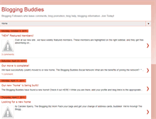 Tablet Screenshot of bloggingbuddiesgroups.blogspot.com