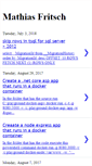 Mobile Screenshot of mathiasfritsch.blogspot.com