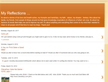 Tablet Screenshot of jeannesreflections.blogspot.com