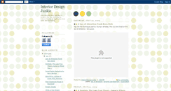 Desktop Screenshot of interiordesignjunkiedotcom.blogspot.com
